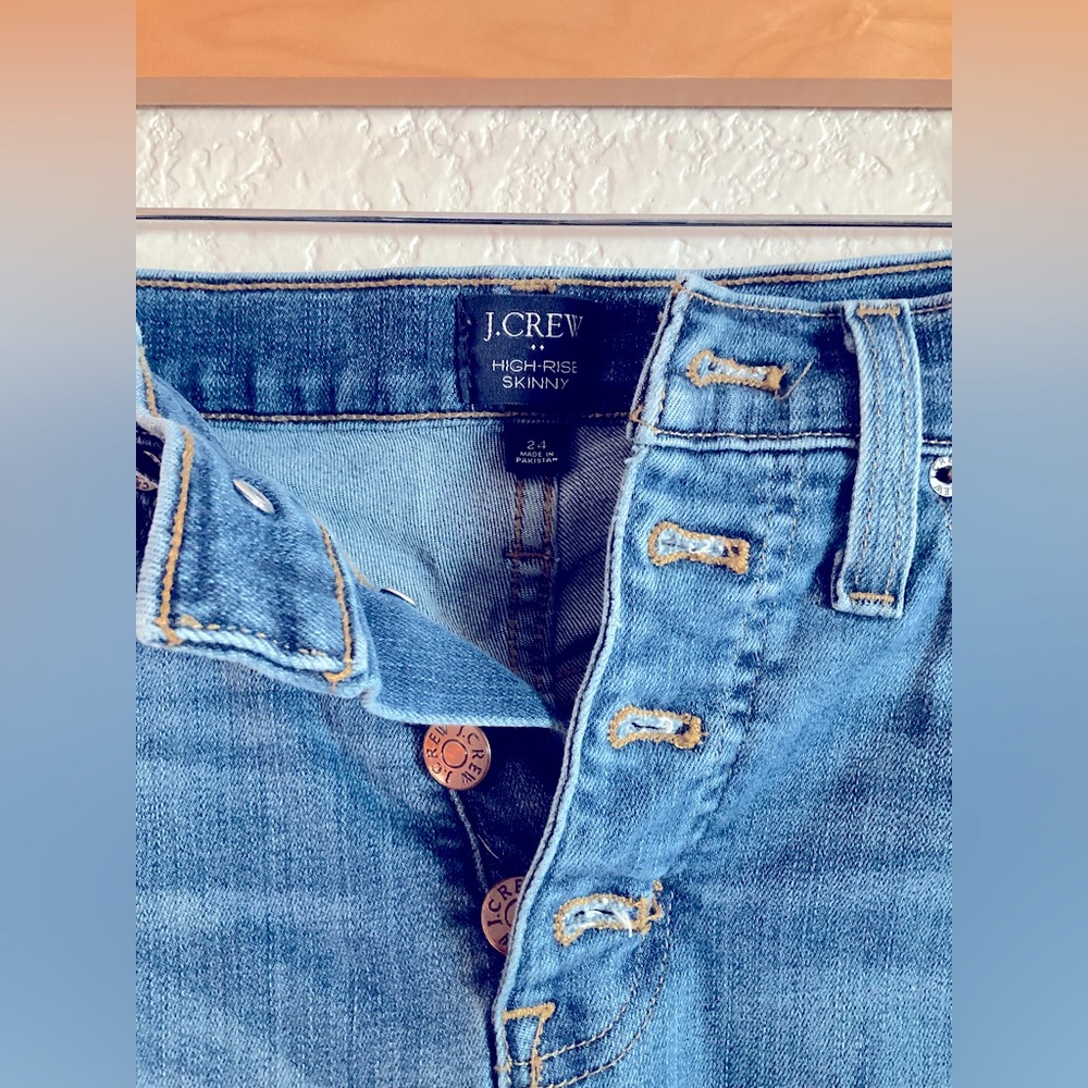 JCrew High Rise Skinny Jean size 24